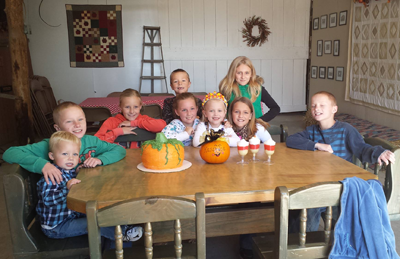 Kids always have a great time on the farm at Appleberry Orchards, in Donnellson, Iowa.