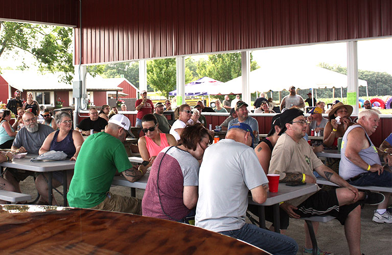 The Annual Testicle Festival at Appleberry Orchards in Donnelson, Iowa