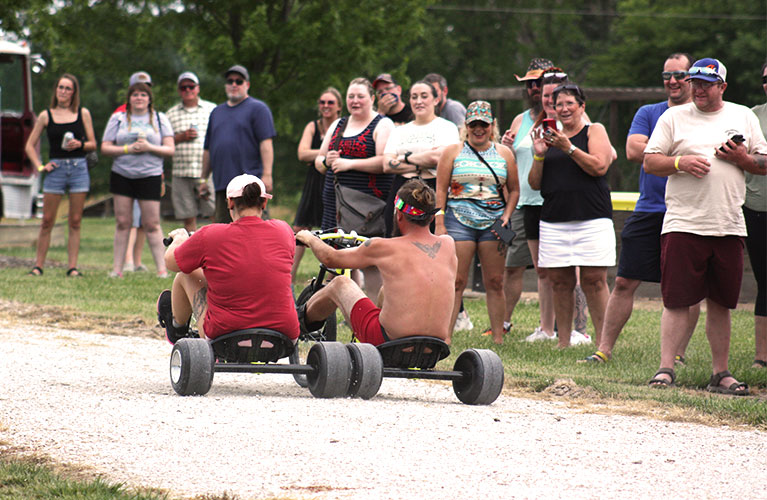 The Annual Testicle Festival at Appleberry Orchards in Donnelson, Iowa