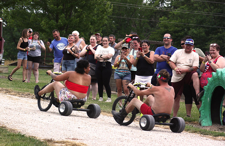 The Annual Testicle Festival at Appleberry Orchards in Donnelson, Iowa